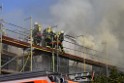 Dachstuhlbrand Koeln Poll Geislarerstr P218